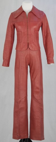 Woman's Leather Suit: Front