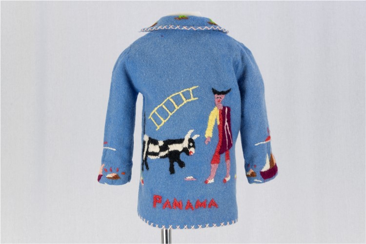 Children's Wool Jacket: Back