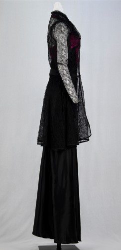 Edith Clark's 1937 Inaugural Ensemble: 3 Side