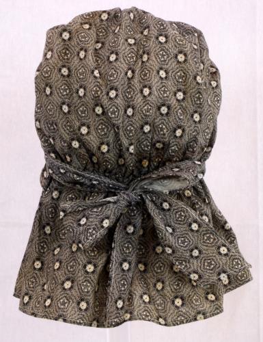 Back view of a sun bonnet from the 1900s