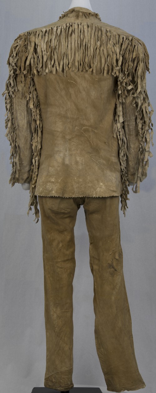 62.56.14 Man's Bucksin Suit: Back