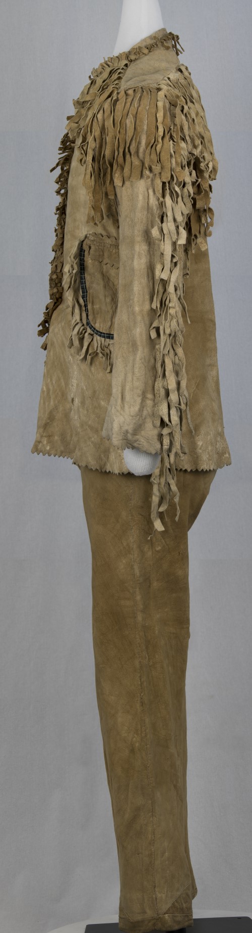 62.56.14 Man's Bucksin Suit: Side