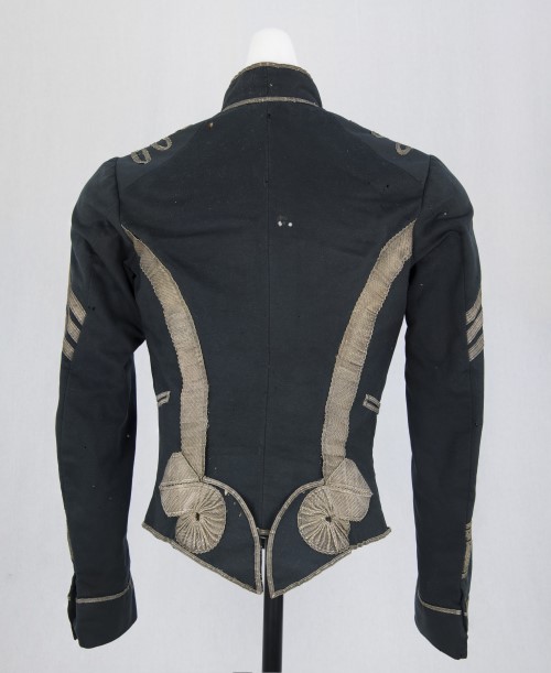 Militia Sargent's Coat: Back