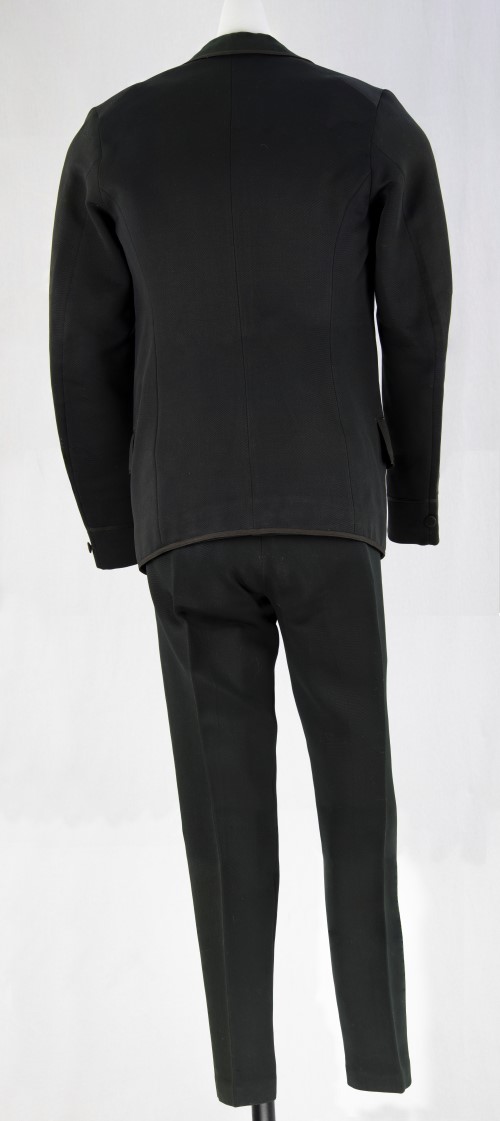 Men's Wedding Suit: Back