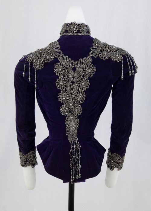 Basque Beaded Jacket: Back