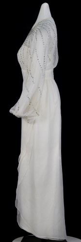 Lola Evans' 1983 Inaugural Gown: Side