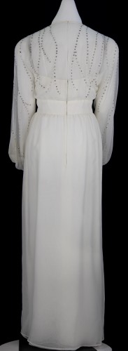Lola Evans' 1983 Inaugural Gown: Back