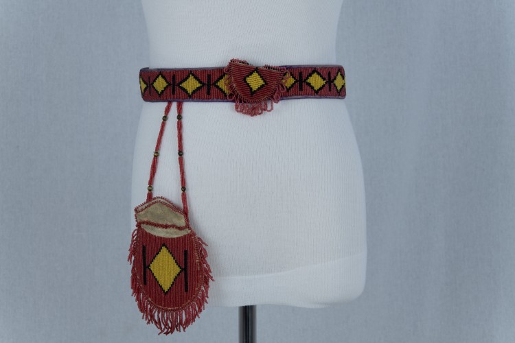 Chatelaine Belt (Red): Front