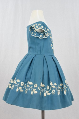 Child's Dress With Coat: Side