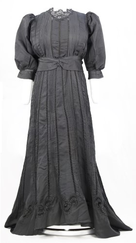 Black Lace Dress: Front