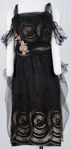 Black Lace Dress: Front