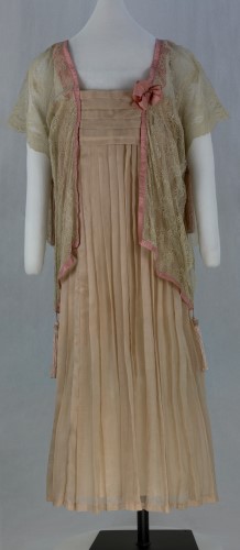 Tan Dressing Gown: Front