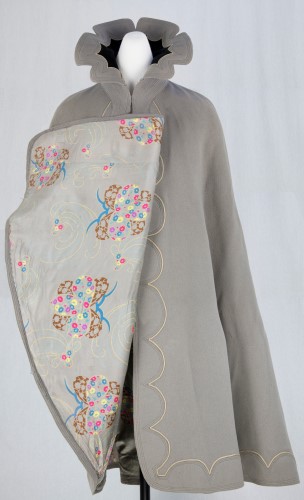 Cape: Front Half Open