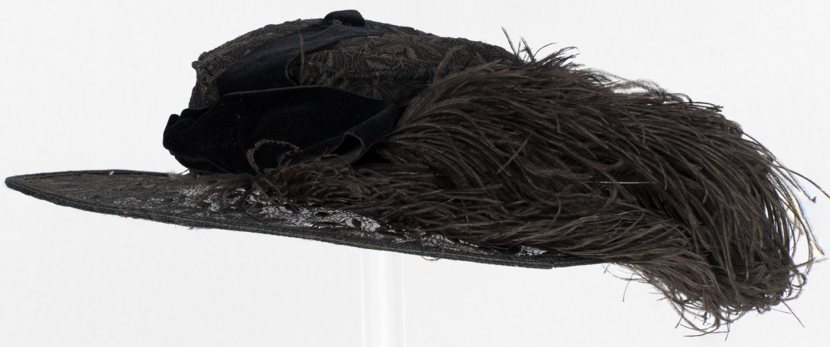 Feather Hat: Left Side