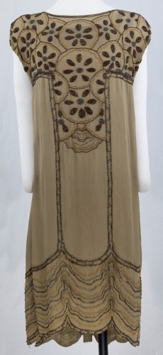 Light Brown Dress: Back