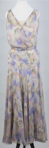 Floral Print Dress: Front