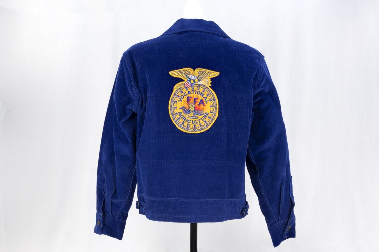 Larry Craig Blue FFA Jacket: Back
