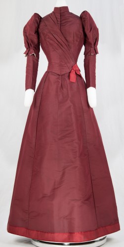 Burgandy Dress: Front