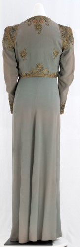Jean Clark's 1941 Inaugural Gown: Back