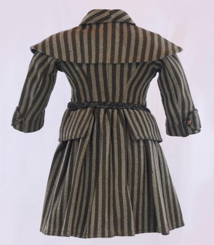 Back view of a boys coat from the 1890s