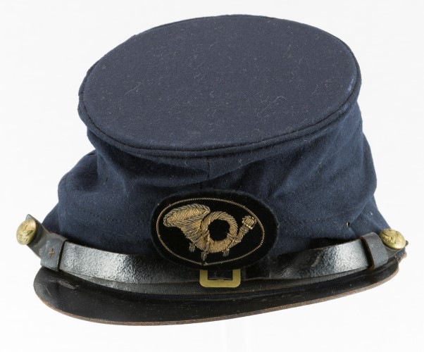Civil War Forage Cap: Front With Fold
